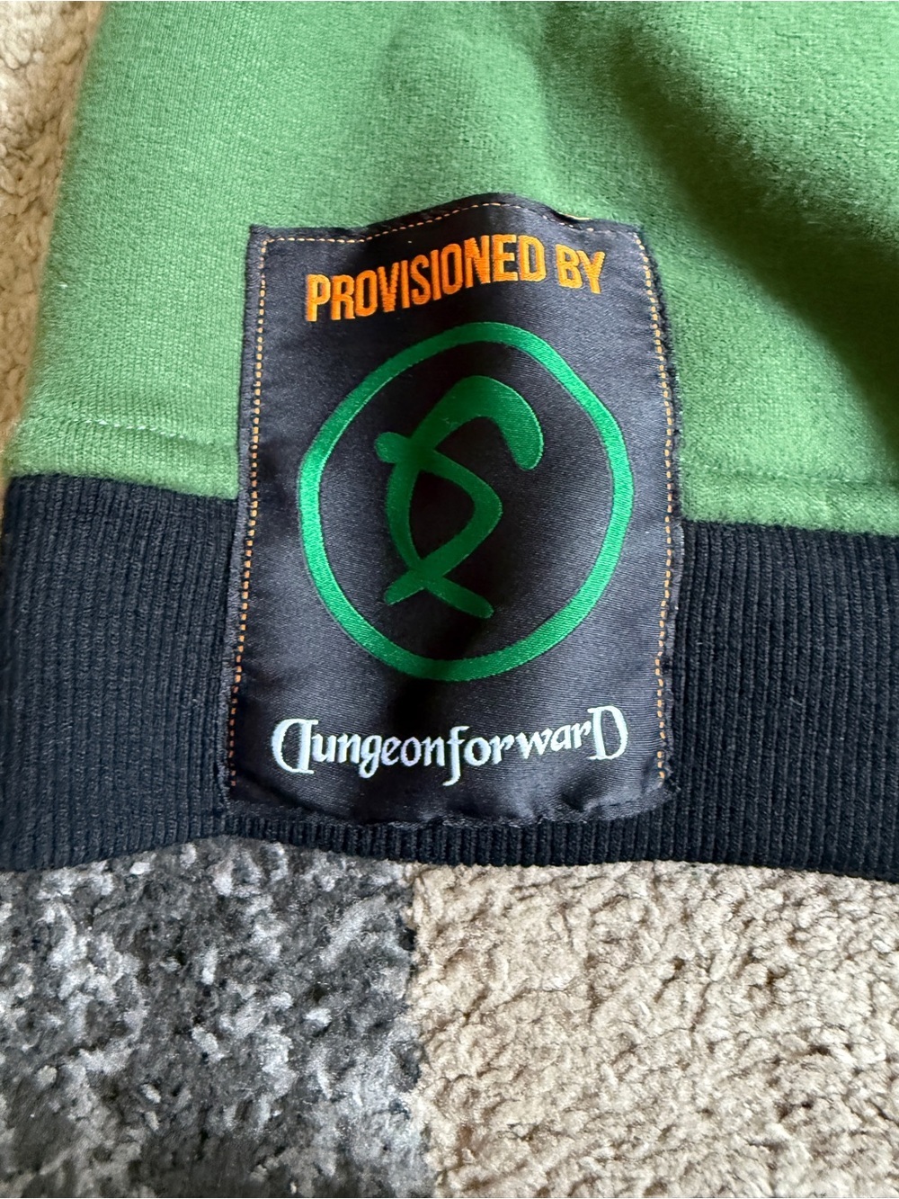 Dungeon Forward FAMU Green/Black Small Hoodie “The Highest of Seven Hills' - Picture 7 of 9